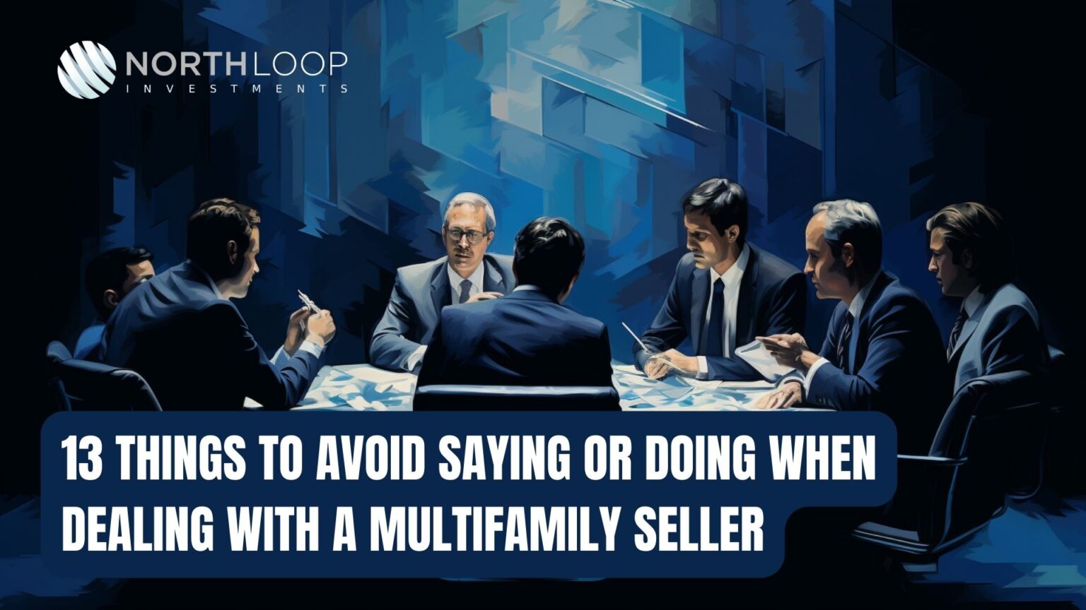 13 Things To Avoid Saying or Doing When Dealing with a Multifamily Seller